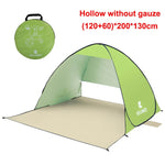 Outdoor Automatic Camping Tent Beach Tent Anti UV Shelter Camping Fishing Hiking Picnic Instant Set up Outdoor Sunshelter