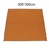 Hammock Rain Fly Waterproof Tent Tarp Camping Backpacking Sun Shelter Shelter Shade Lightweight 10x10ft Rip-stop Hammock Canopy