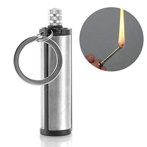 Instant Emergency Fire Starter Flint Match Lighter Lighter Metal Outdoor Hiking Camping Safety Survival Tools New