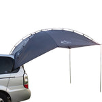 Outdoor 5-8 Person Car Tent with Aluminum Alloy Pole Portable Car Awnings Tent Tarp Sun Shelter for Camping Fishing