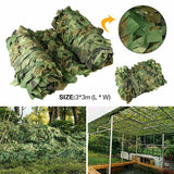 High-quality Woodland Camouflage Camo Army Net Hide Netting Camping Military Hunting Shelter