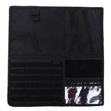 Tactical Molle Vehicle Visor Panel EDC Tool Pouch Storage Bag Truck Car Sun Visor Organizer Auto Gear Accessories Holder