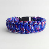 Fishsheep 24cm Survival Bracelets Outdoor Camping Parachute Rope Bracelets & Bangles Wristband Men Jewelry