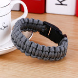 Original New Survival Paracord Bracelet For Men Outdoor Camping Hiking Buckle Wristband Women Rope Bracelet Male Jewelry