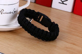 Original New Survival Paracord Bracelet For Men Outdoor Camping Hiking Buckle Wristband Women Rope Bracelet Male Jewelry