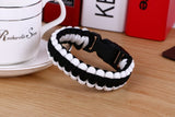 Original New Survival Paracord Bracelet For Men Outdoor Camping Hiking Buckle Wristband Women Rope Bracelet Male Jewelry