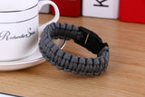 Original New Survival Paracord Bracelet For Men Outdoor Camping Hiking Buckle Wristband Women Rope Bracelet Male Jewelry