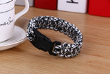Original New Survival Paracord Bracelet For Men Outdoor Camping Hiking Buckle Wristband Women Rope Bracelet Male Jewelry