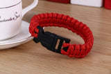 Original New Survival Paracord Bracelet For Men Outdoor Camping Hiking Buckle Wristband Women Rope Bracelet Male Jewelry