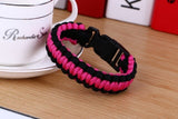 Original New Survival Paracord Bracelet For Men Outdoor Camping Hiking Buckle Wristband Women Rope Bracelet Male Jewelry