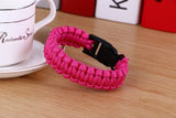 Original New Survival Paracord Bracelet For Men Outdoor Camping Hiking Buckle Wristband Women Rope Bracelet Male Jewelry