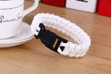 Original New Survival Paracord Bracelet For Men Outdoor Camping Hiking Buckle Wristband Women Rope Bracelet Male Jewelry