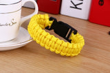 Original New Survival Paracord Bracelet For Men Outdoor Camping Hiking Buckle Wristband Women Rope Bracelet Male Jewelry