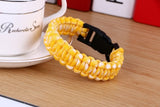 Original New Survival Paracord Bracelet For Men Outdoor Camping Hiking Buckle Wristband Women Rope Bracelet Male Jewelry