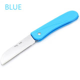 Pocket Pare Peel Ceramic Kitchen Fruit Fold Knife Cutlery Cutter Peeler Picnic Lunch bag box Vegetable Cut Slice keychain camp