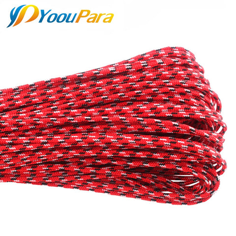 100 Colors Paracord 2mm 100 FT One Stand Cord Parakord Rope Paracorde Cord For Jewelry Making Paracord Bracelet