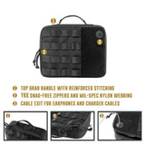 OneTigris Tacti-Tech Electronics Organizer Travel Pouch Electronics Accessories Bag For Travel Kit iPad Charger Kindle