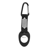 Outdoor Kettle Buckle Carabiner 6cm Aluminum Alloy Buckle Water Bottle Holder Nylon Buckle Hook For Camping Hiking Sports