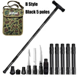 Allfine™ Trekking Poles Walking Poles Outdoor Camping Defense Stick Safety Multi-Functional Home Rod Hiking Survival Tool